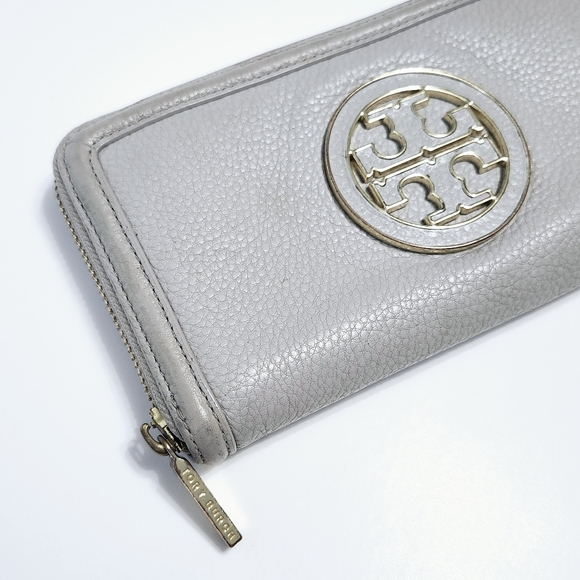 Tory Burch leather gray wallet - Picture 9 of 13